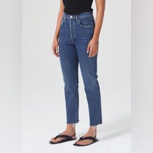 AGOLDE Riley Crop dark wash size 26
